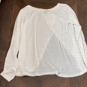 Long sleeve open back t shirt. Worn once.